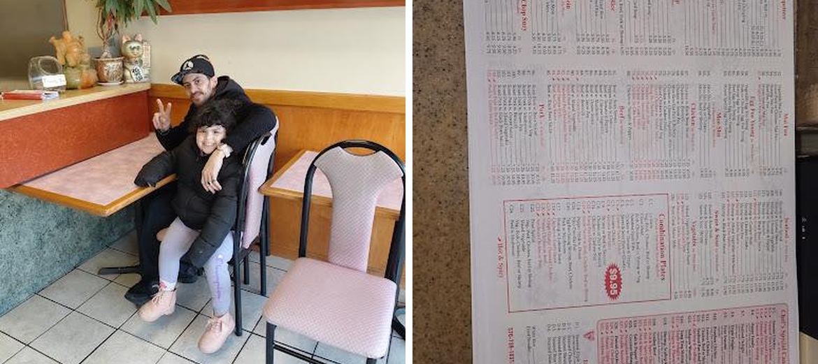 Golden China Restaurant Menu