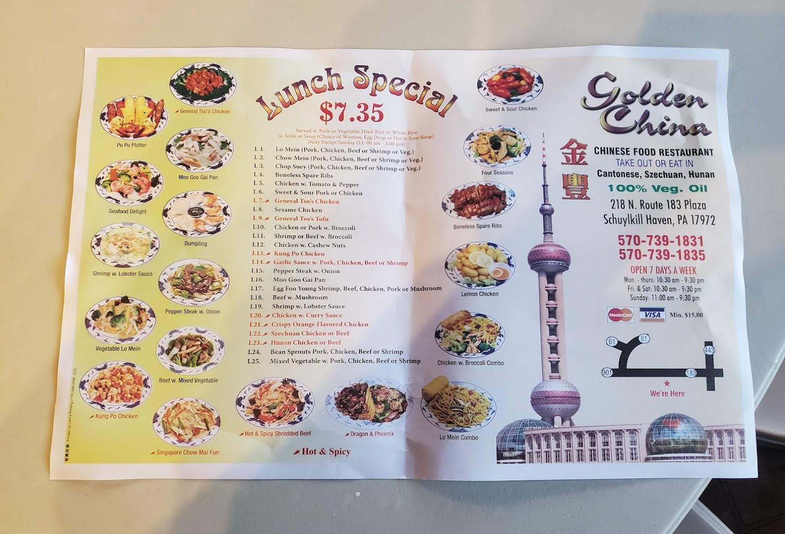 Golden China Restaurant